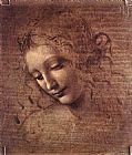 Female Head by Leonardo da Vinci